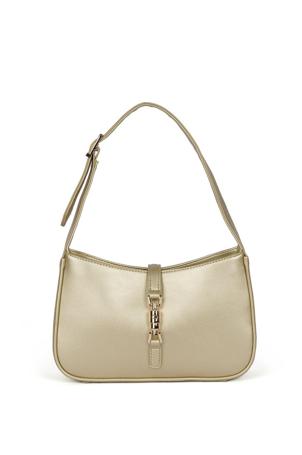 Cuple Elegance: Chic Long-Strap Faux Leather Handbag - Image 1