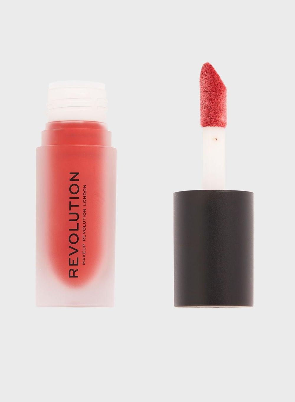 Revolution Matte Bomb in Lure Red - Kiss Proof Elegance - Image 1