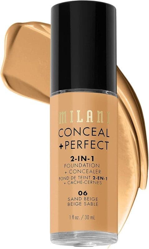 Milani Conceal + Perfect 06 Sand Beige – Flawless Duo - Image 1