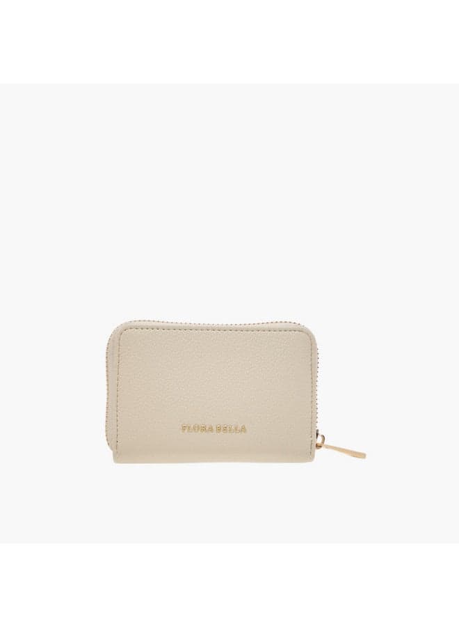 Flora Bella Textured Elegance Wallet - Luxury Everyday Accessory - Image 1