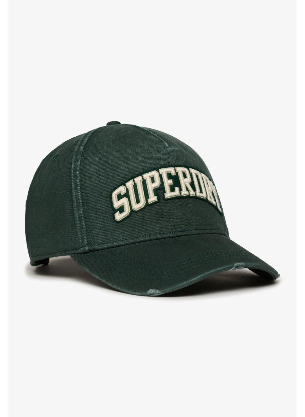 Superdry Varsity Logo Trucker Cap: Vintage-Inspired Style - Image 1