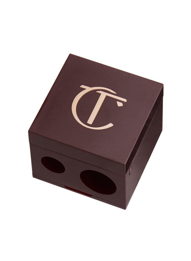 Rose Gold & Night Crimson Dual Makeup Sharpener - Image 1