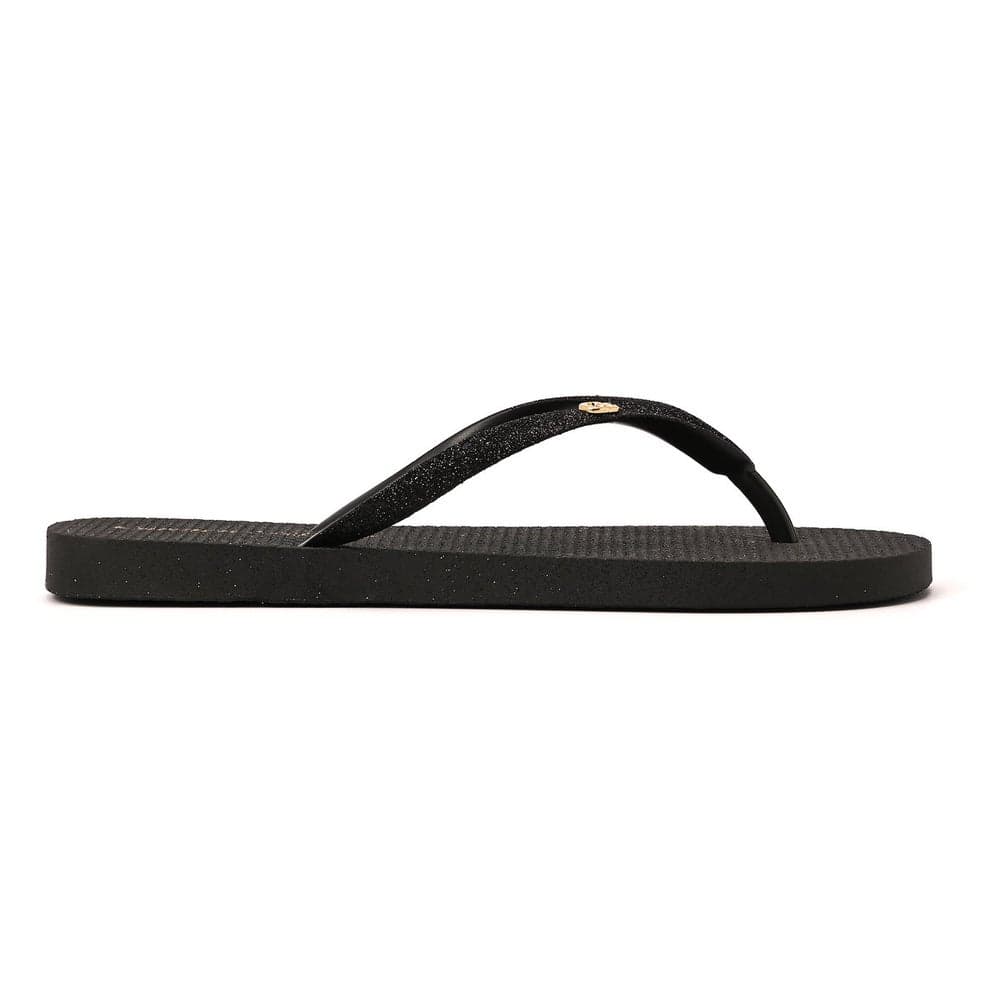 Elegant Black Shiny Flip-Flop - Classic Fit From Brazil - Image 1
