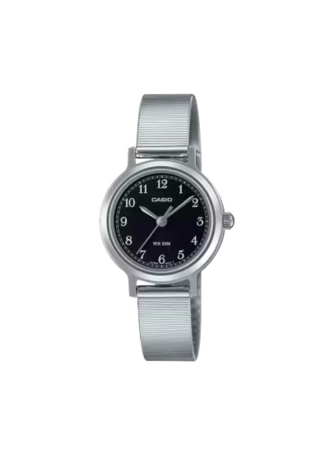 CASIO LTP-B170D-1BVDF Elegance in Stainless Steel Mesh Watch - Image 1