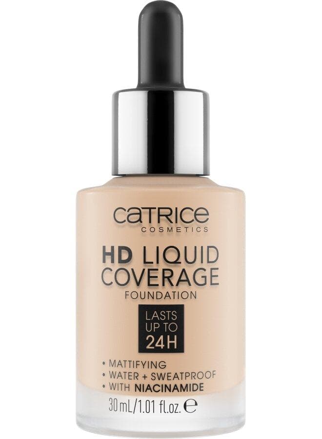 Catrice HD Liquid Coverage Foundation 010 - Ultra-Light Perfection - Image 1