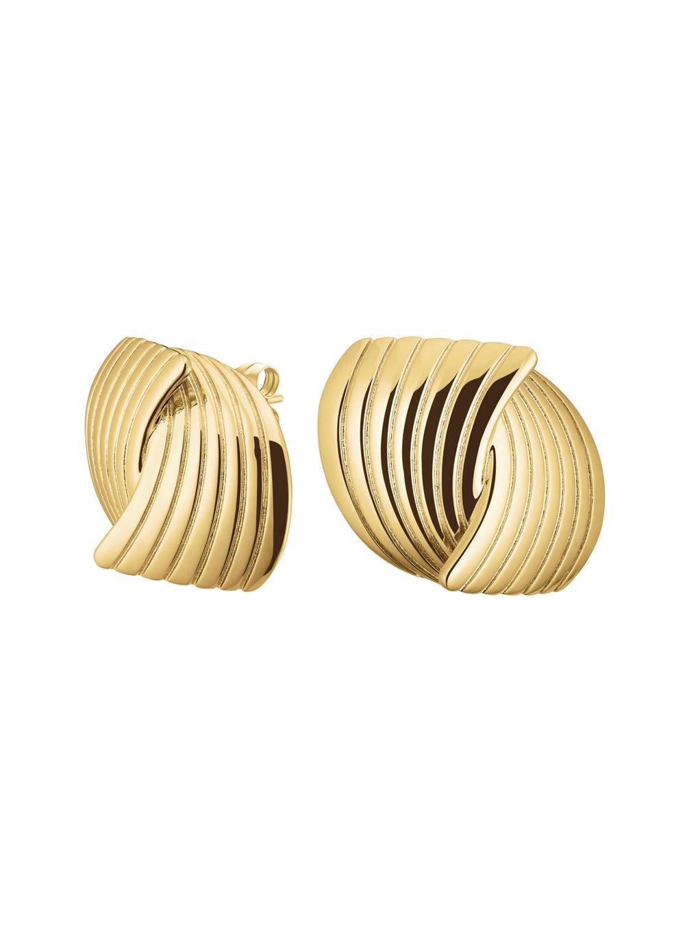 RoseField JESKG-J1056: Elegant Simple Knot Earrings - Image 1