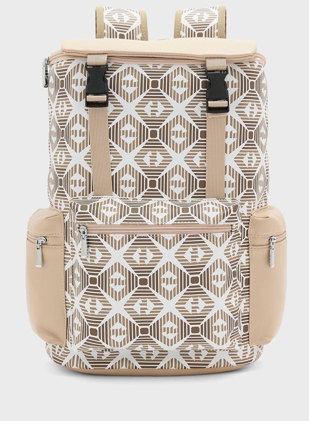 Seventy Five Casual Elegance: Men's Printed Backpack - Image 1