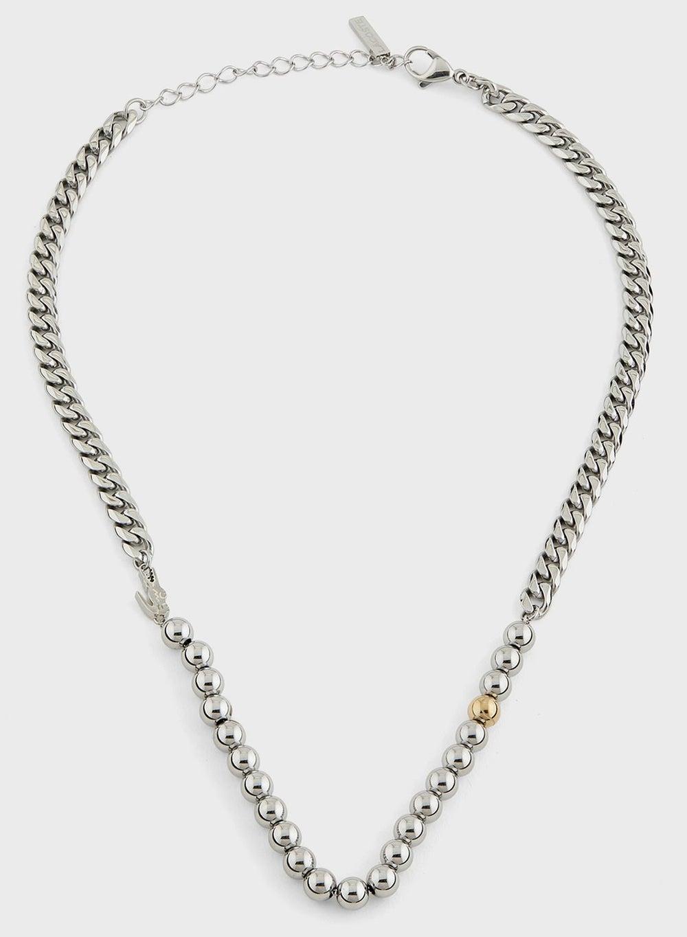 LACOSTE Stainless Elegance Short Necklace for Women - Image 1