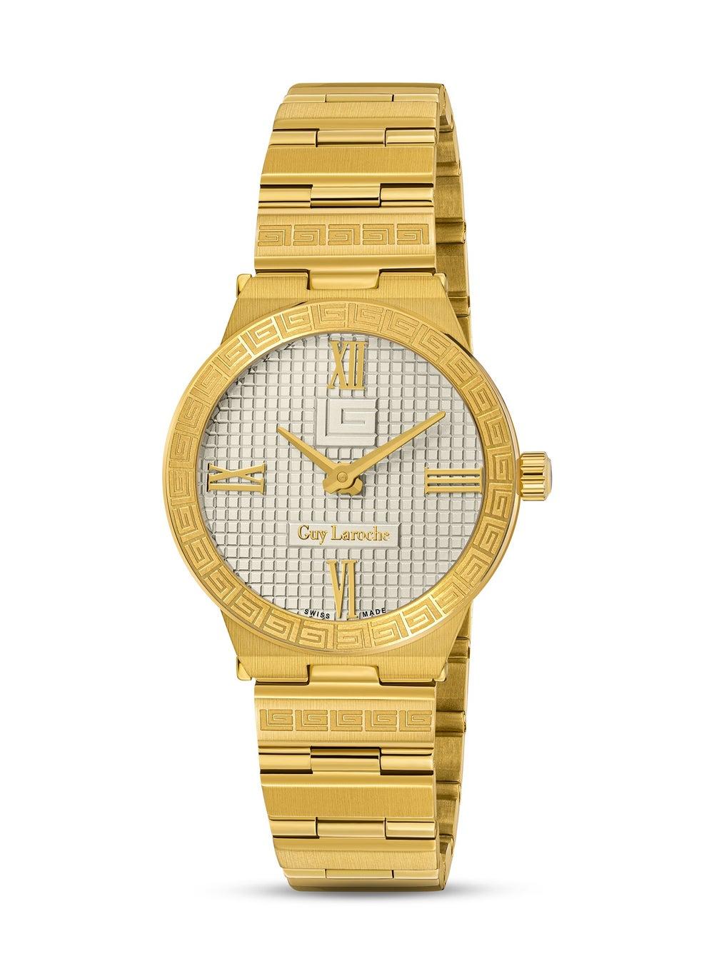 Guy Laroche Sacha 25mm Gold-Plated Women's Watch - Image 1