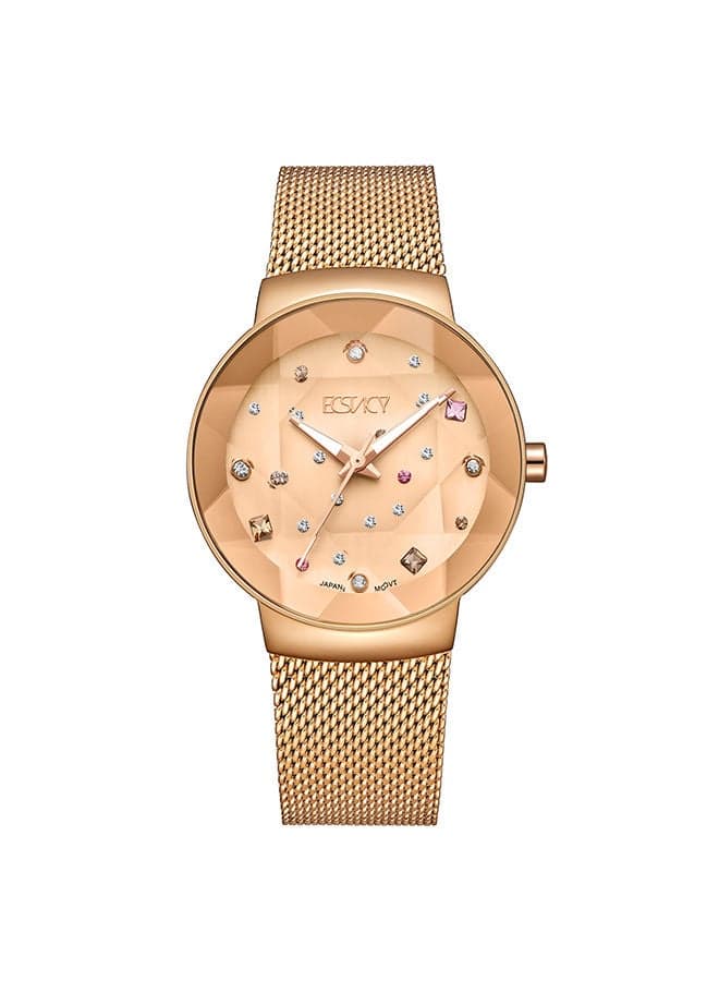 ECSTASY E23504-RMKK Elegant Stainless Steel Women's Watch - Image 1