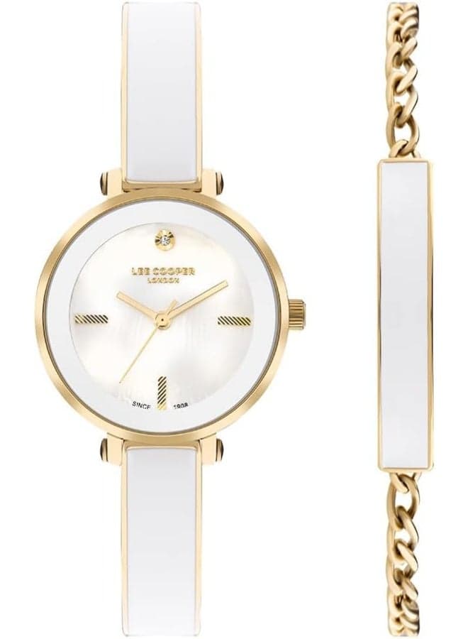Lee Cooper Elegance LC07813.120 Women's Gold Analog Watch - Image 1