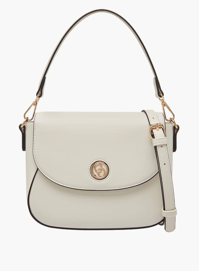 Celeste Elegance: Chic Solid Crossbody Bag for Women - Image 1
