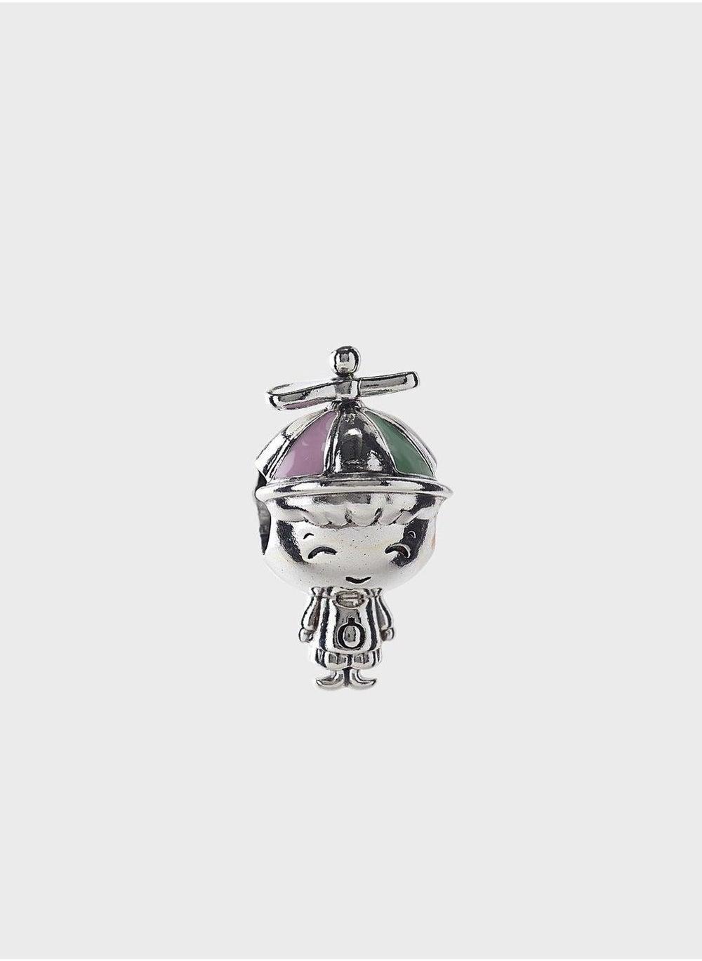 PANDORA Sterling Silver Boy Character Charm - Image 1
