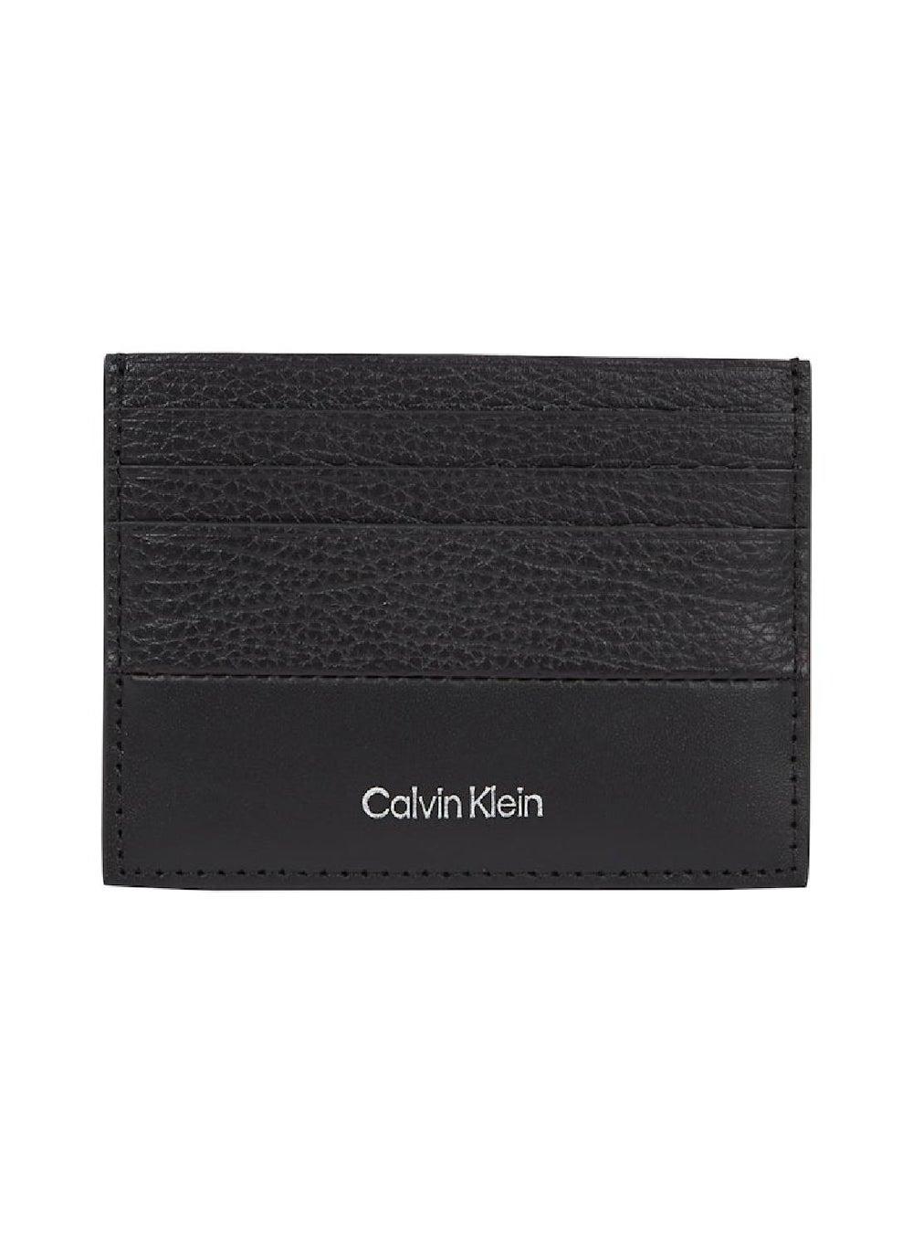 CALVIN KLEIN Sleek Leather Cardholder for Men - Image 1