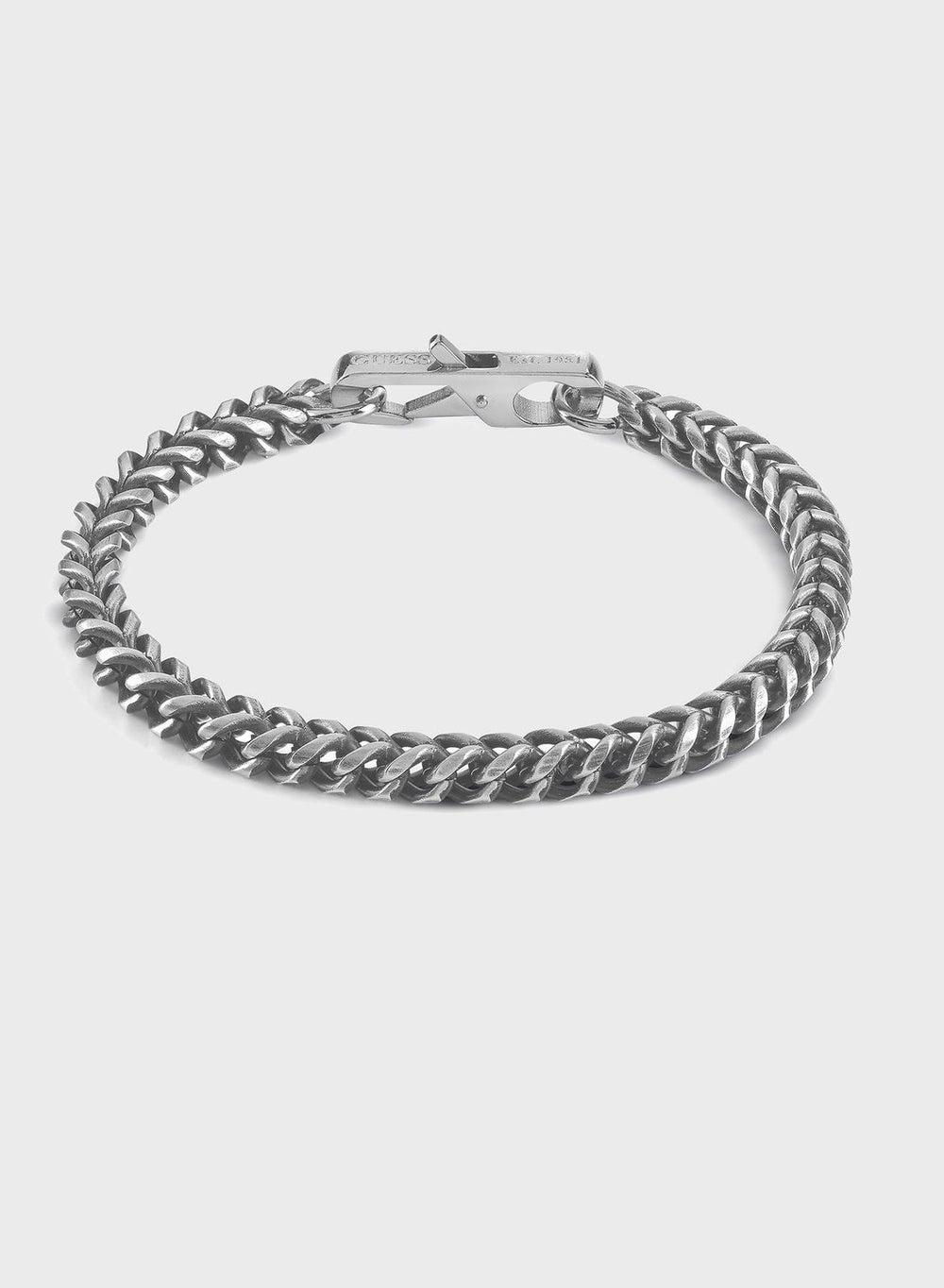 GUESS Jumb01338Jwsts Elegant Men's Silver-Tone Bracelet - Image 1