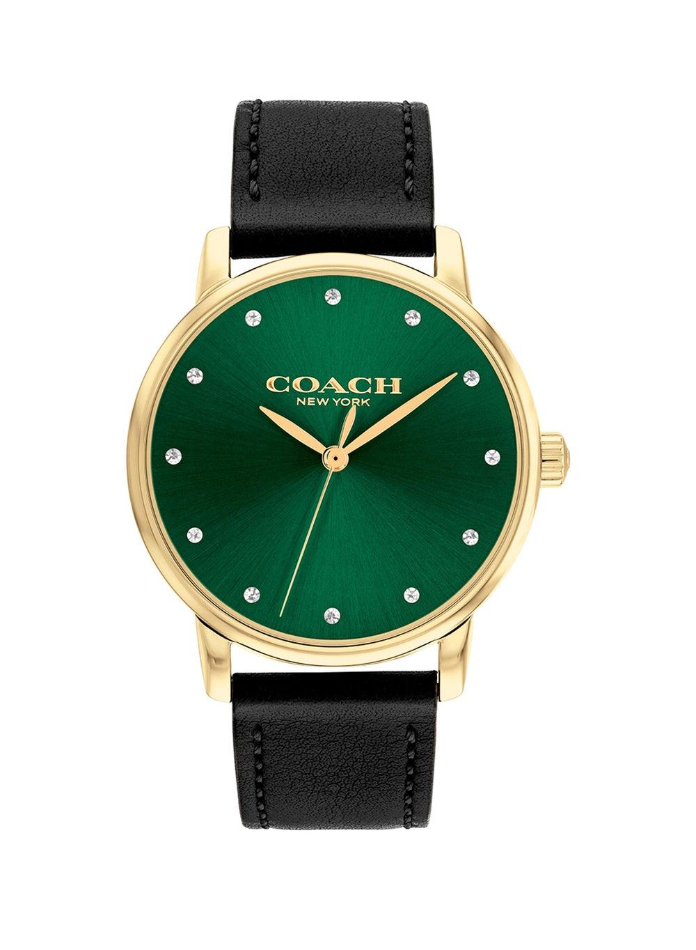 COACH Grand Women's Analog Watch - Elegance Redefined - Image 1