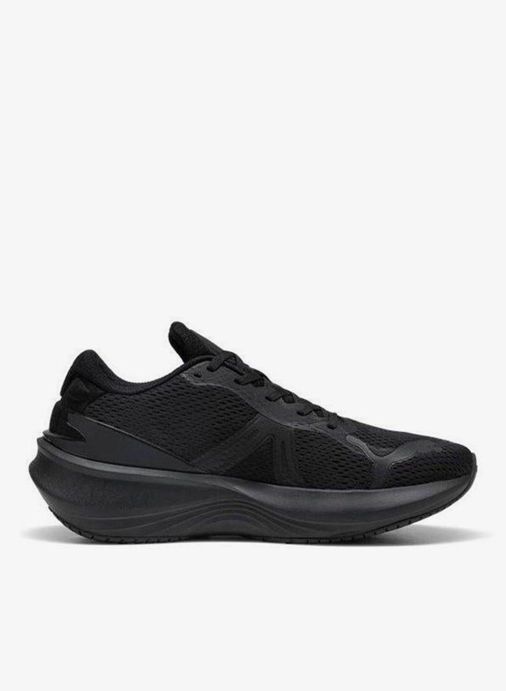 Scend Pro 2: Puma Black Premium Low-Top Running Shoes - Image 1