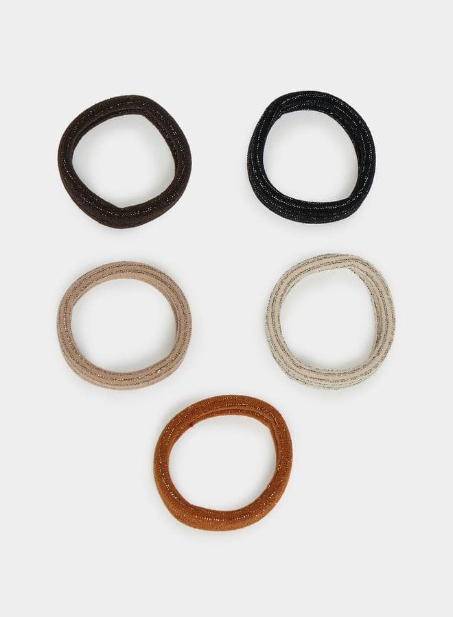Chic Bundle of 5 - Hair Tie Essentials - Image 1