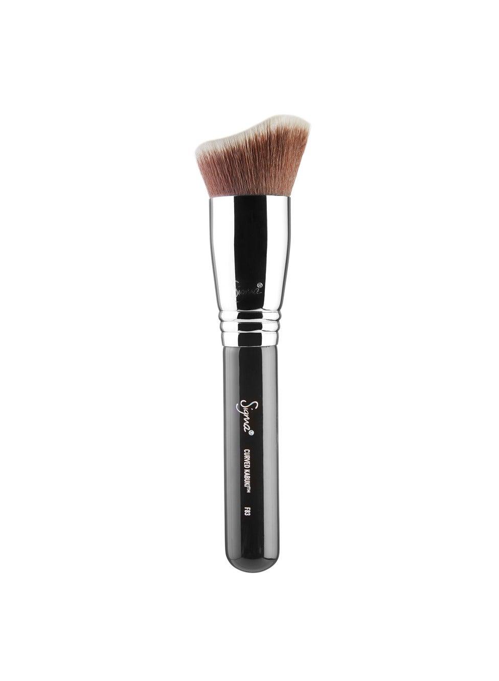 F83 Curved Kabuki - Precision Contour & Foundation Brush - Image 1