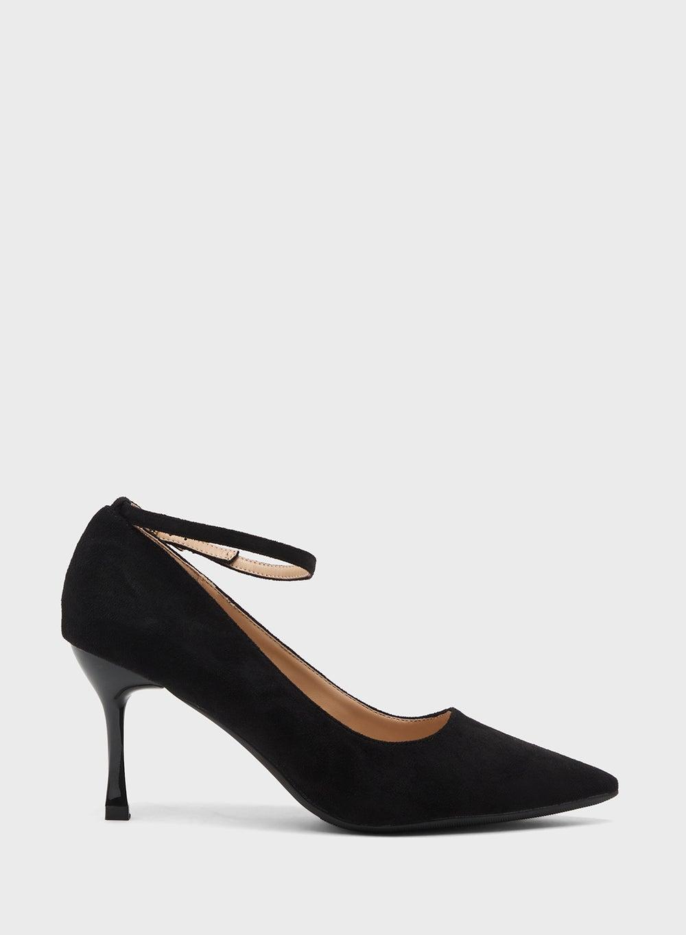 Elegant Noir High Heeled Pumps - A Statement of Grace - Image 1