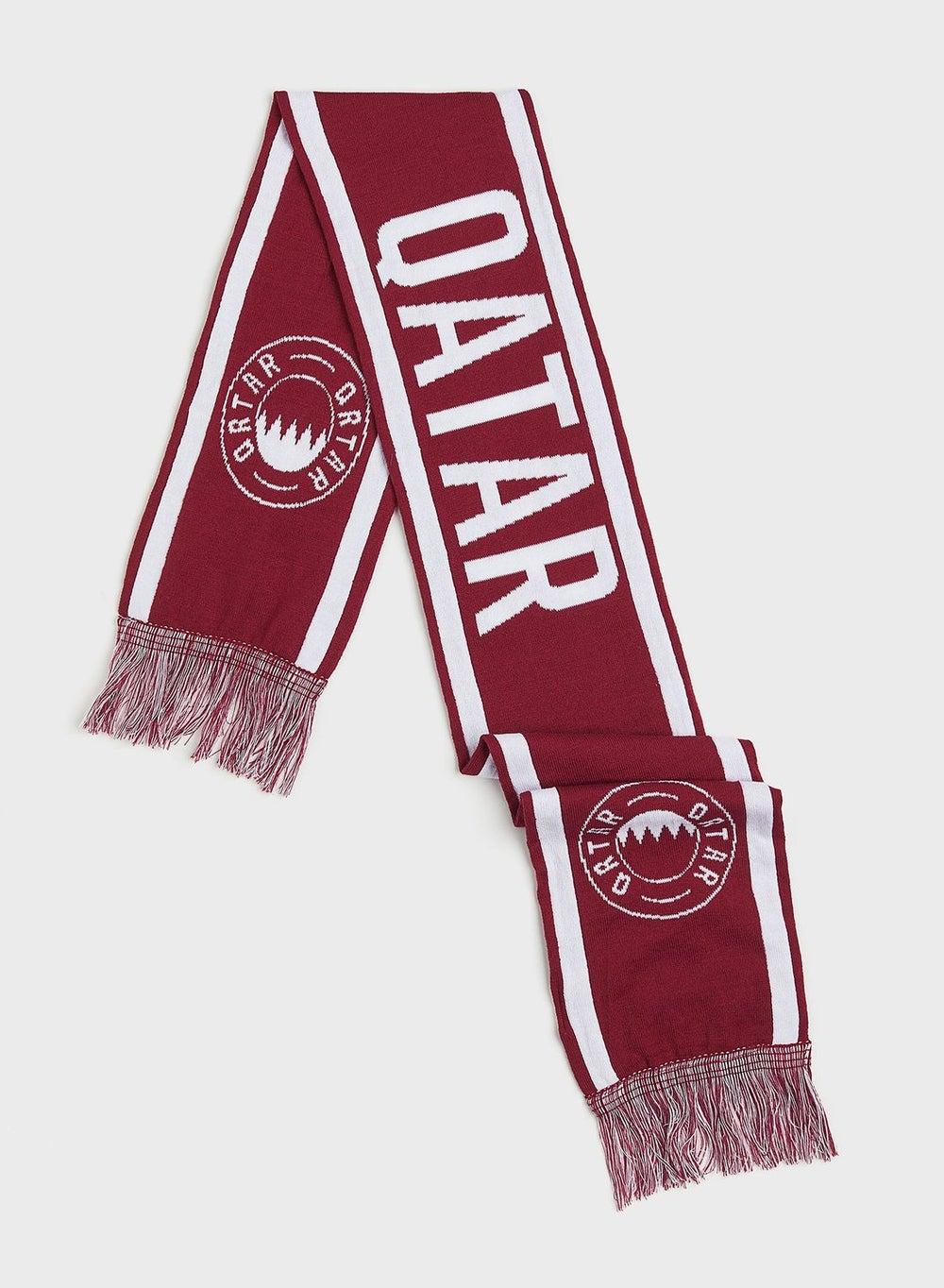 H&M Qatar Exclusive Polyester Football Scarf for Men - Image 1