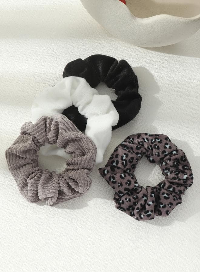Take Two Set of 4 - Elegant Multicolor Hair Ties - Image 1