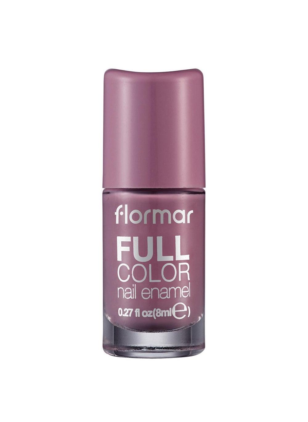 Flormar FULL COLOR NAIL ENAMEL - Berry Brown FC62 - Image 1