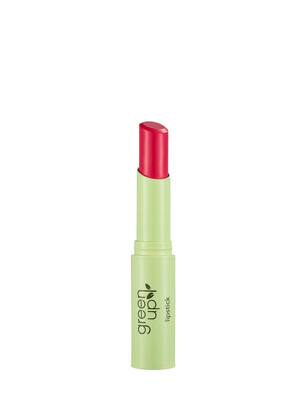 Flormar Green Up Lipstick-004 Wild Rose: Luxurious Hue - Image 1