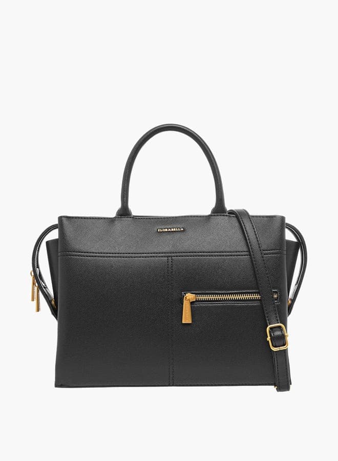 Flora Bella Solid Tote – Elegance & Functionality Combined - Image 1