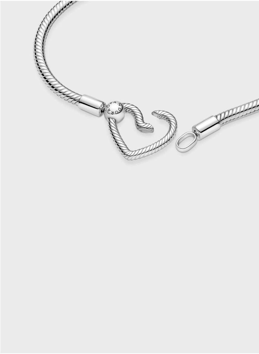 PANDORA Moments Heart Closure Sterling Silver Bracelet - Image 1