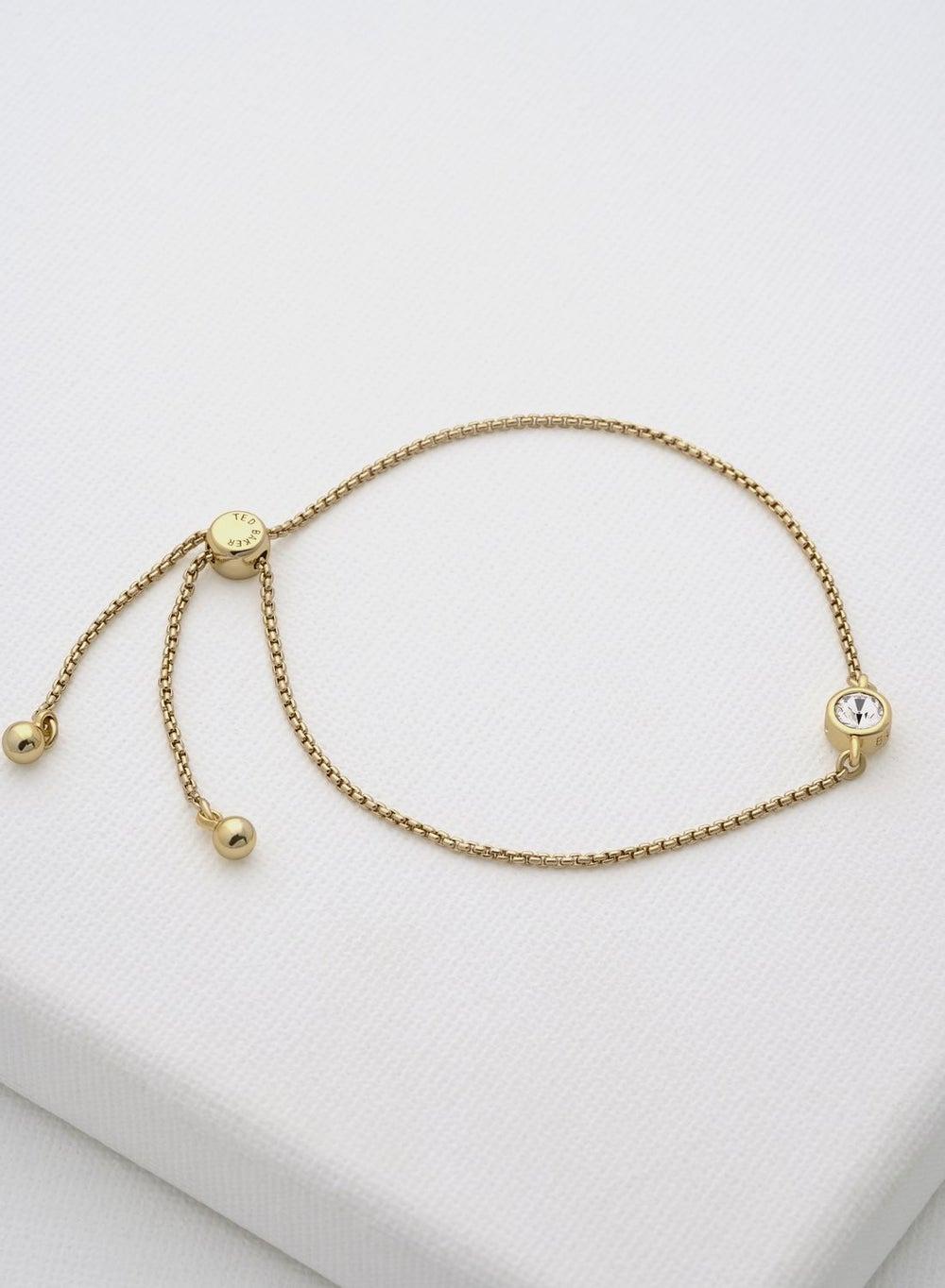Ted Baker Sarsa Women's Crystal Gold-Tone Bracelet - Image 1