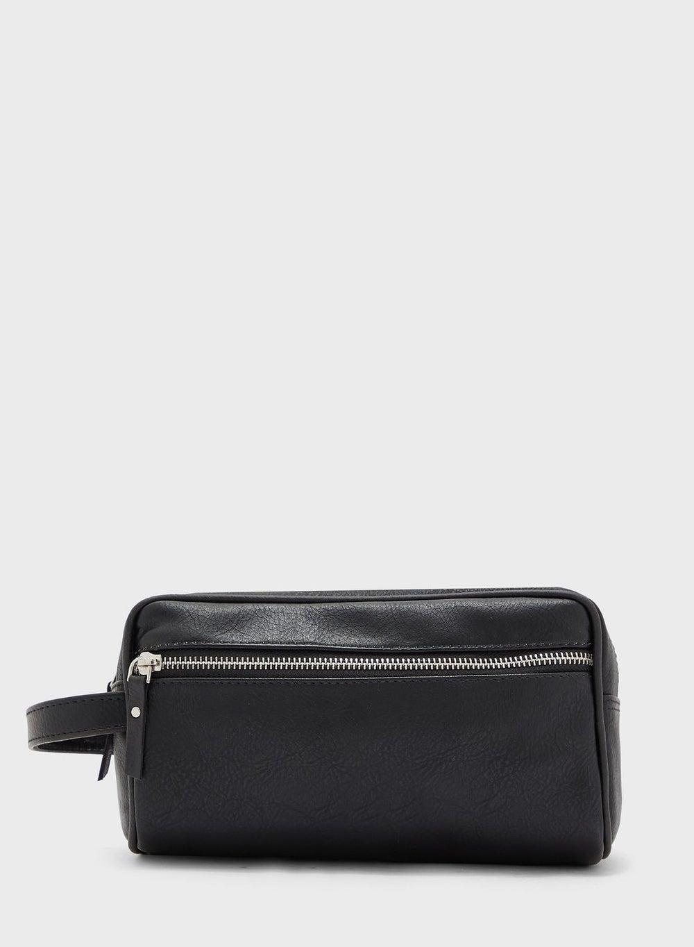 Seventy Five Men's Front Zip Washbag: Sleek & Durable - Image 1