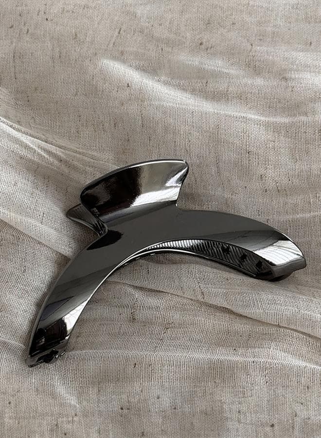 Elegant Styli Hollow Curve Hair Clamp for Timeless Updos - Image 1