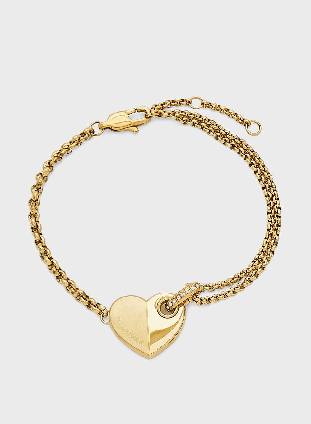 TOMMY HILFIGER Bold Hearts Bracelet - Elegant Women’s Accessory - Image 1