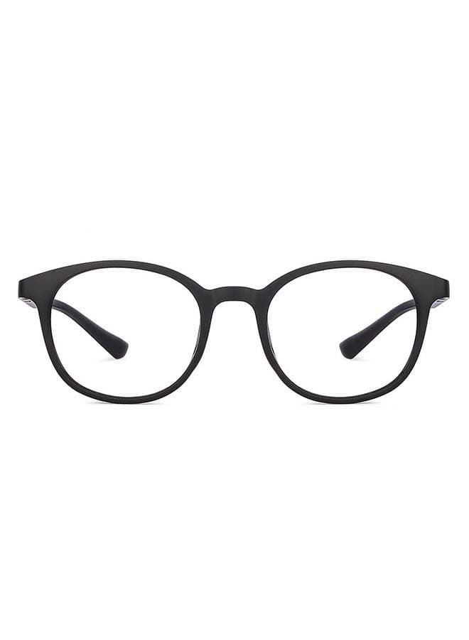 Lenskart Blu LB E13736 Zero Power Antiglare Round Eyeglasses - 49mm - Image 1