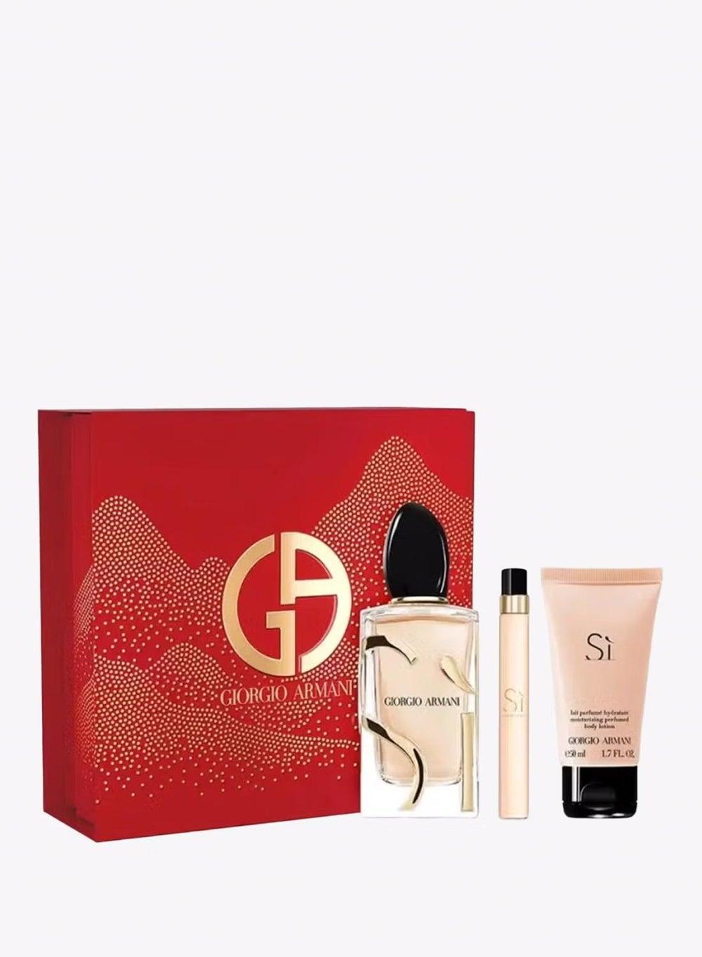 Sì Luxe Ensemble - EDP 100ml, Mini 10ml & Lotion 50ml - Image 1