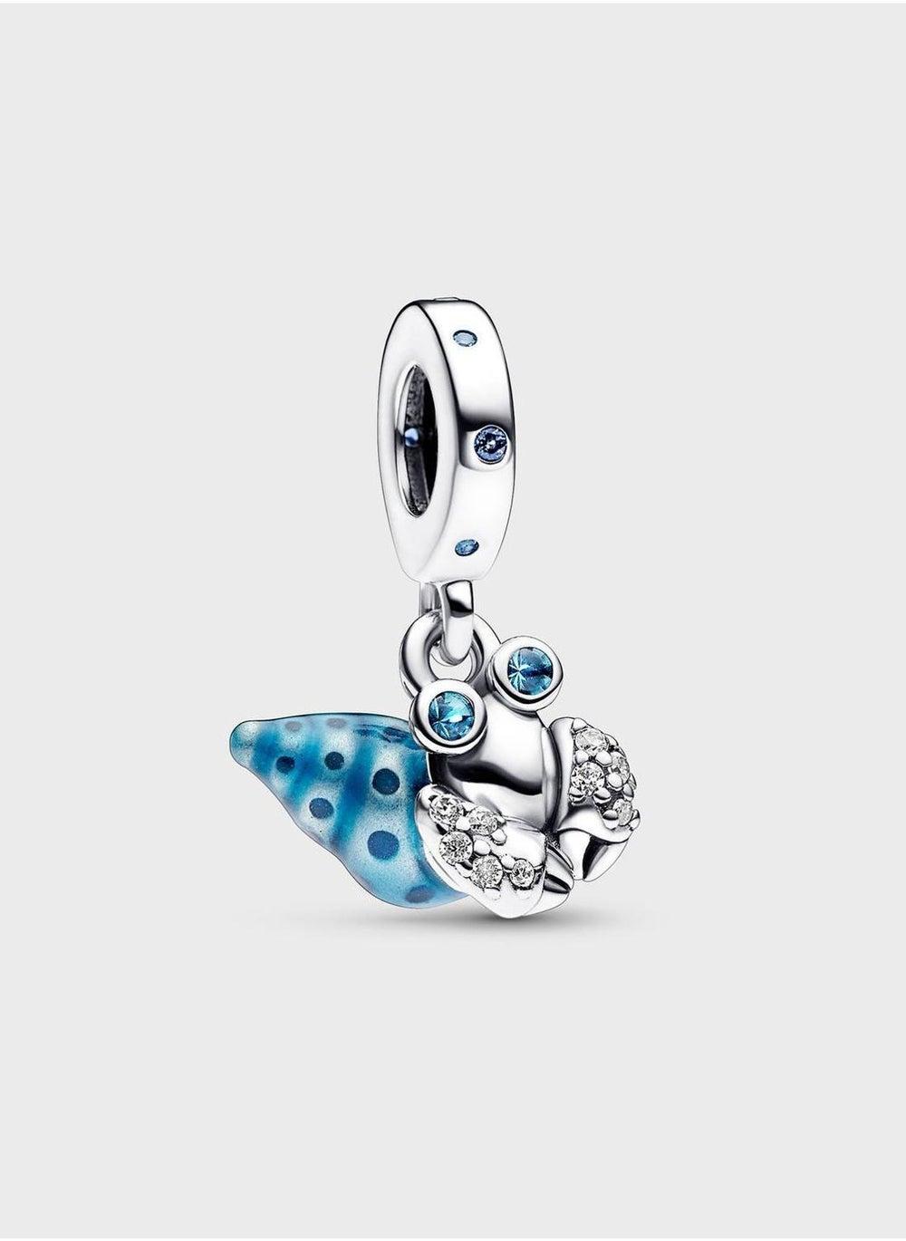 PANDORA Sterling Silver Glow Hermit Crab Charm - Image 1