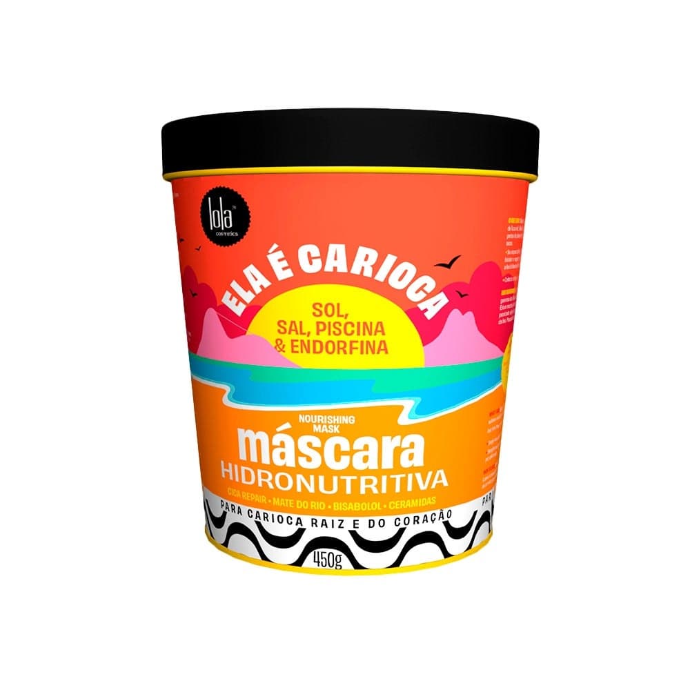 Ela E Carioca 450G - Luxe Nourishing Hair Mask for All Types - Image 1