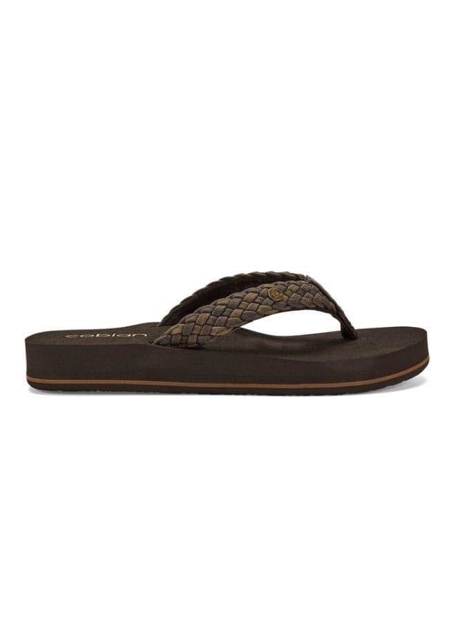 Braided Bounce Premium Women's Flip-Flops with Arch Support - Image 1