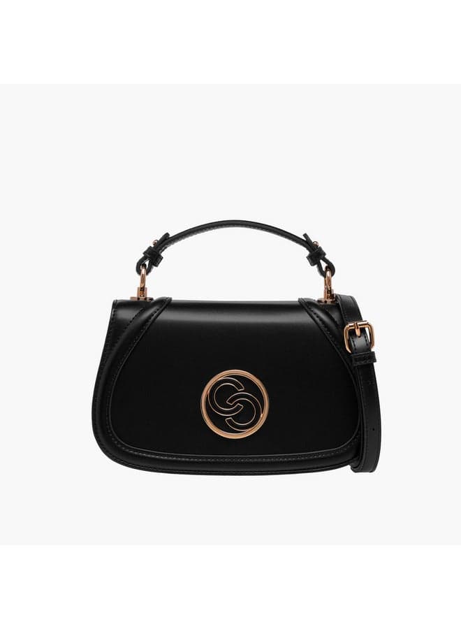 Celeste Crossbody Elegance - Detachable Strap, Flap Closure - Image 1