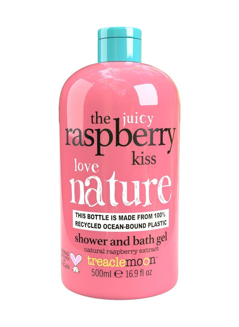 Raspberry Kiss Luxury Bath Gel 500 ml | Velvet Touch | Eco-Friendly - Image 1