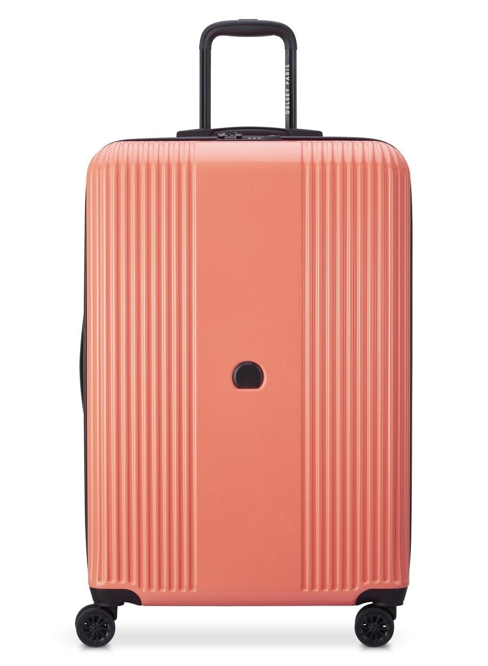 DELSEY Paris 82 Ophelie Coral Pink Expandable Hardcase Luggage - Image 1