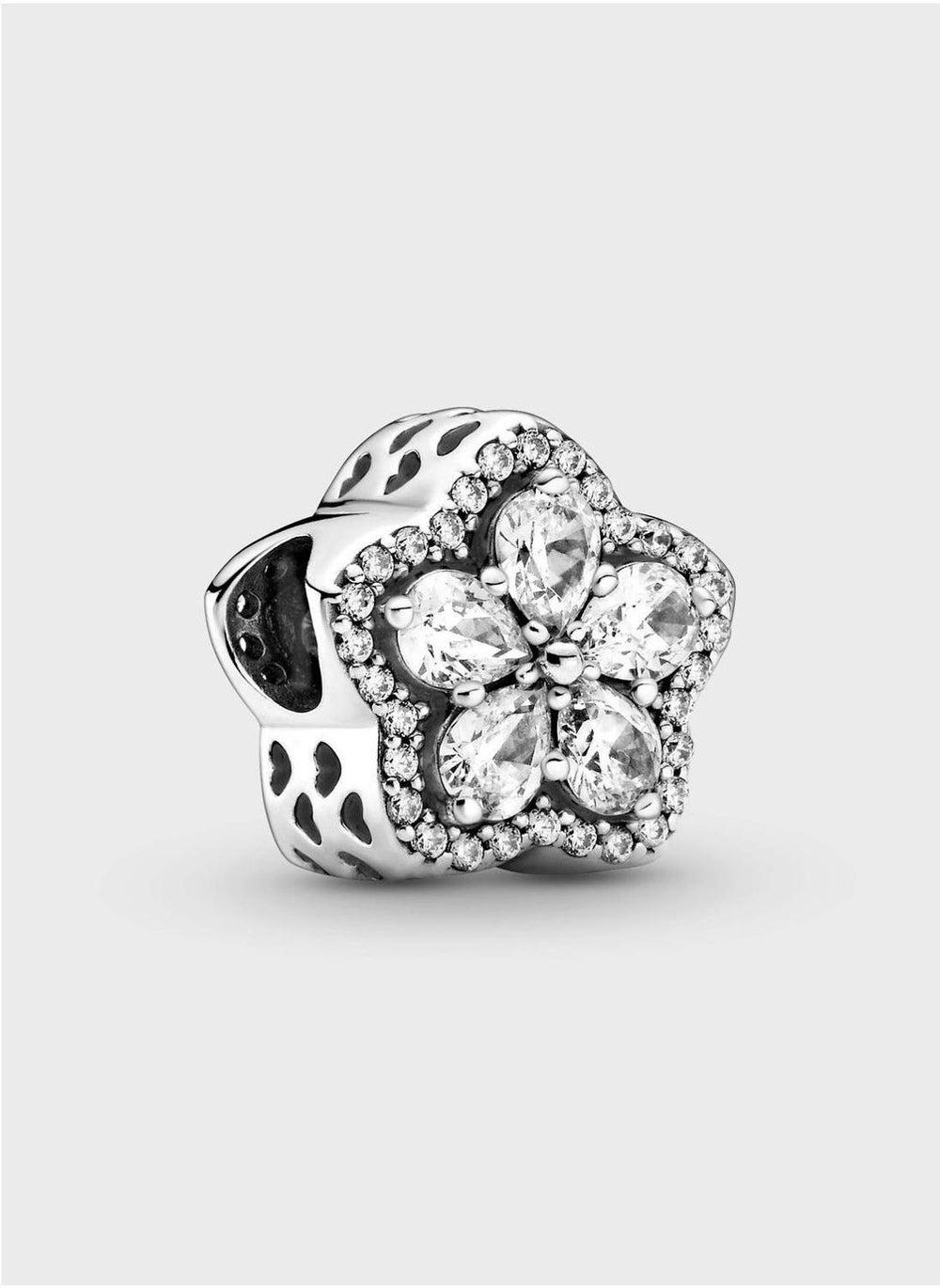 PANDORA Winter Elegance: Sparkling Snowflake Pavé Charm - Image 1