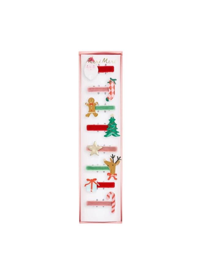 Meri Meri Velvet Festive Hair Clips Set No: 279771 - Image 1