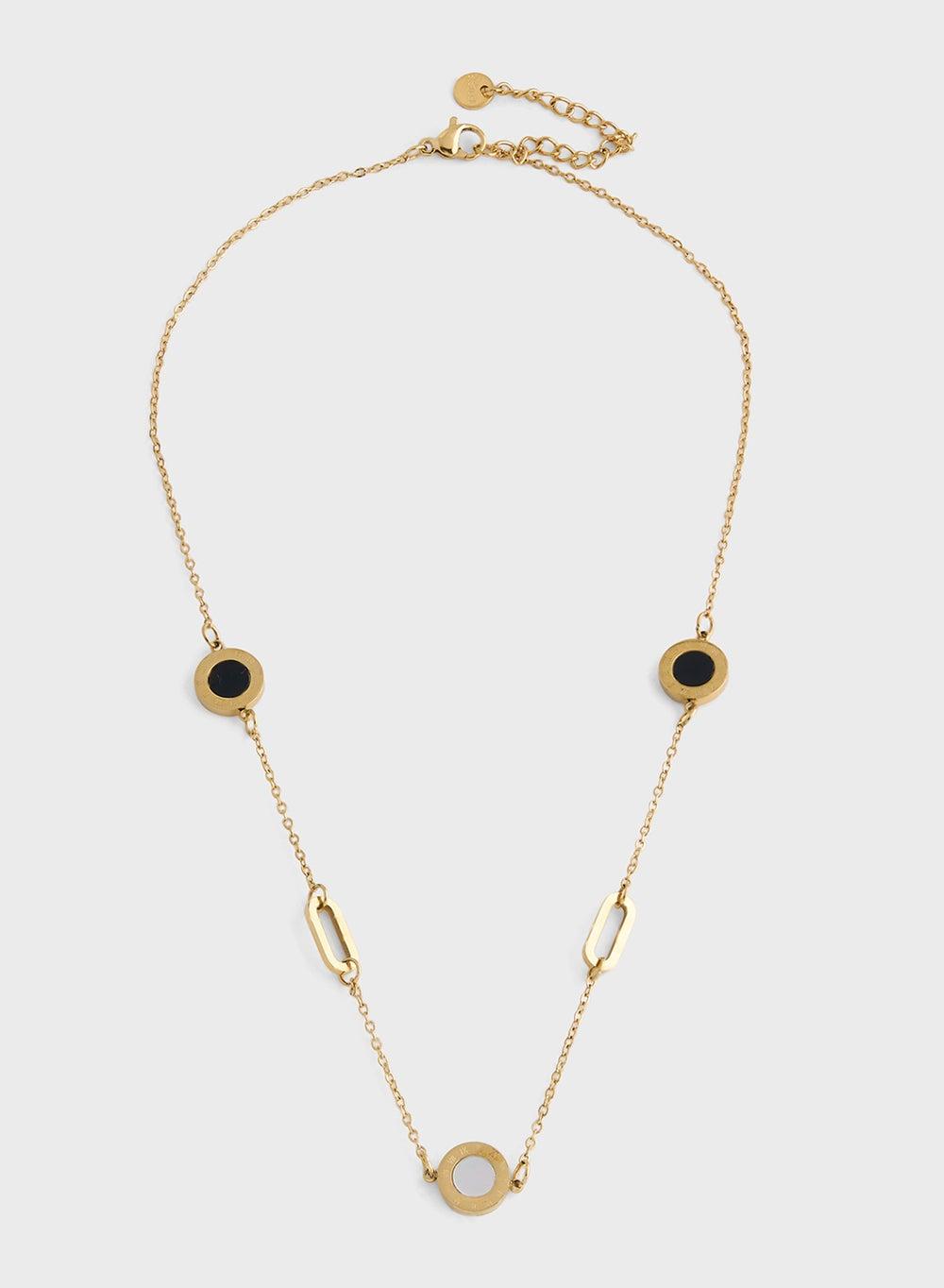 Staurtz Aya Noor Elegance Linked Necklace for Women - Image 1