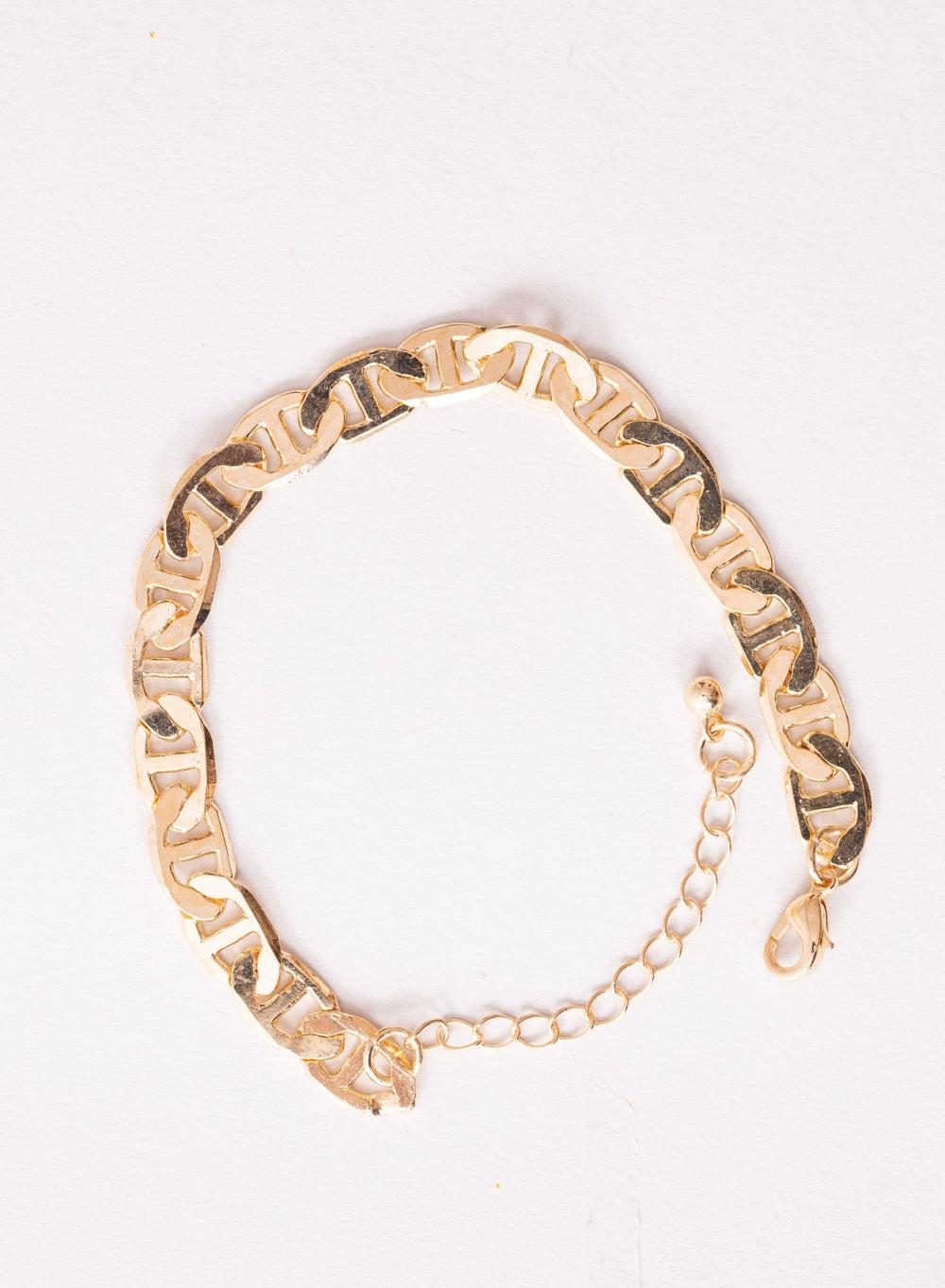 AMICA Ladies Elegance Anklet: Sleek, Shimmering Accessory - Image 1