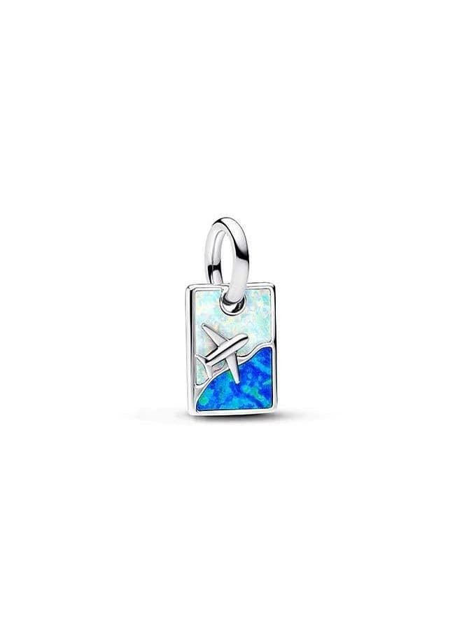 PANDORA Sterling Opal Wanderlust Charm - Image 1