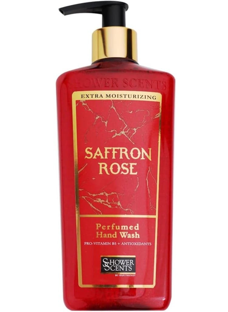 Saffron Rose Extra Moisturizing Perfumed Hand Wash 312ml - Image 1