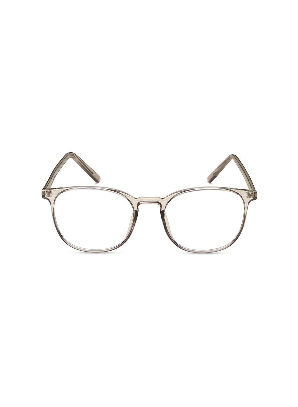 Fastrack Grey Square Rimmed Eyeglasses: Modern Elegance - Image 1