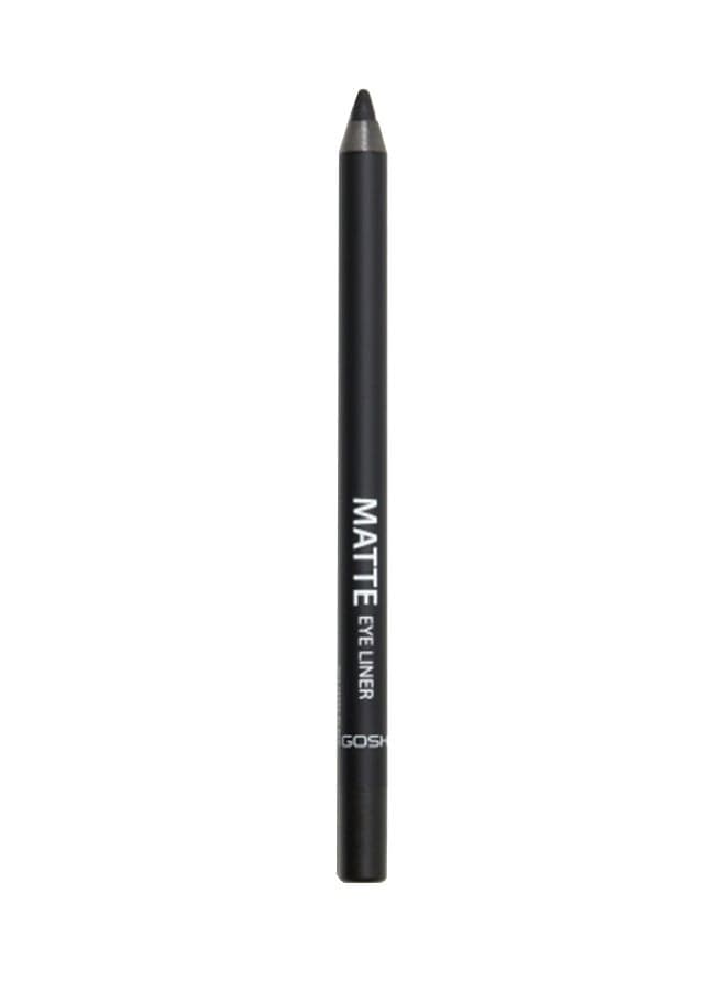 Silken Matte Eyeliner 002 Matt Black - Allergy Certified - Image 1
